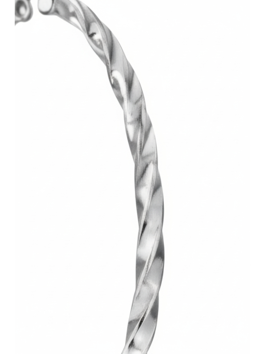 Twisted Wire Stainless Steel Hoops