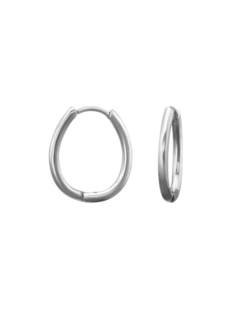 Stainless Steel Huggie Hoops