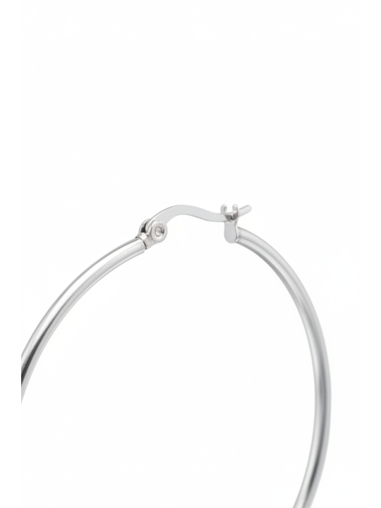High Polish Surgical Steel Hoops