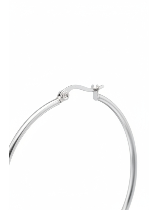 High Polish Surgical Steel Hoops