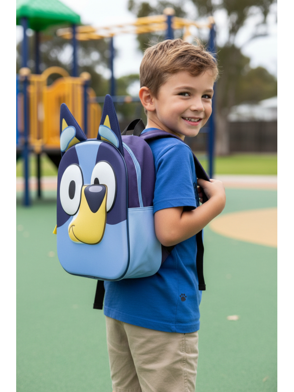 Kids Backpack 3D Applications Bluey
