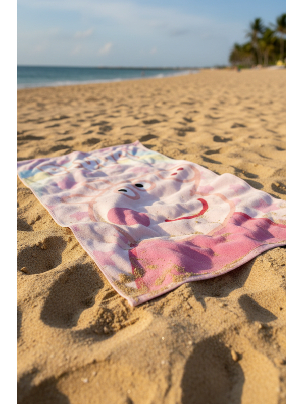 Serviette en Polyester Peppa Pig