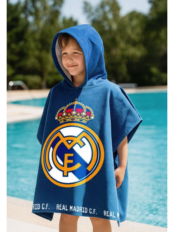 Real Madrid Polyester Poncho