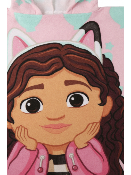 Gabby’s Dollhouse Polyester Poncho