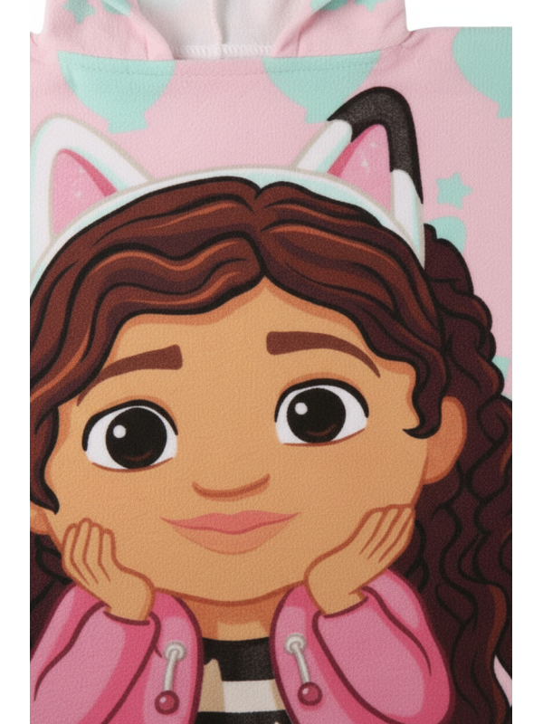 Gabby’s Dollhouse Polyester Poncho
