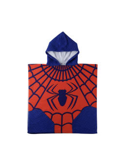 Poncho en Polyester Spiderman