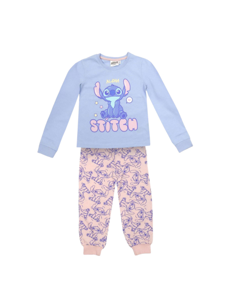 Pyjama Long Enfant en Jersey Simple – Stitch