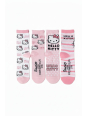 Lot de 4 Chaussettes – Hello Kitty
