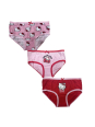 Set de Ropa Interior para Niñas de Jersey Simple 3 Piezas – Hello Kitty