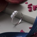 Anillo Simple Three